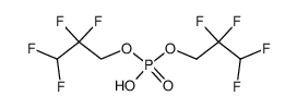 bis(1,1,3-trihydroperfluoropropyl) hydrogen phosphate 358-33-8