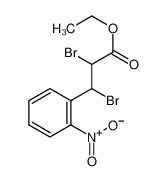 ethyl 2,3-dibromo-3-(2-nitrophenyl)propanoate 35283-00-2
