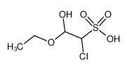 861511-25-3 structure, C4H9ClO5S
