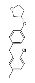 (S)-4-iodo-1-chloro-2-(4-tetrahydrofuran-3-yloxy-benzyl)-benzene 915095-94-2