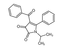 4-benzoyl-5-phenyl-1-propan-2-ylpyrrole-2,3-dione 90140-32-2
