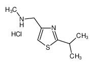 N-methyl-1-(2-propan-2-yl-1,3-thiazol-4-yl)methanamine,hydrochloride 908591-25-3