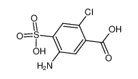 5-氨基-2-氯-4-磺基苯甲酸