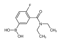 3-(二乙基氨甲酰基)-4-氟苯基硼酸
