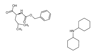 N-苄氧羰基-L-亮氨酸 二环己基铵盐图片