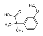 2-(3-甲氧基苯基)-2-甲基丙酸图片