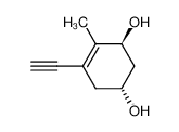 (3S,5R)-1-ethynyl-3,5-dihydroxy-2-methylcyclohex-1-ene 113375-51-2