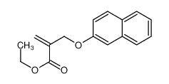 101046-48-4 ethyl 2-(naphthalen-2-yloxymethyl)prop-2-enoate