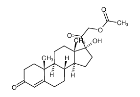孕甾-4-烯-17Alpha,21-二醇-3,20-二酮-21-醋酸酯