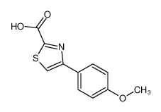 4-(4-Methoxyphenyl)-1,3-thiazole-2-carboxylic acid 123971-42-6