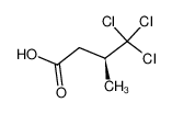(-)-(3S)-4,4,4-trichloro-3-methylbutanoic acid 91279-97-9
