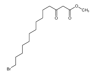 64670-10-6 structure, C15H27BrO3
