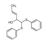 1,1-bis-(phenylthio)pent-3-en-2-ol 88130-75-0