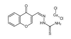 FPA 124,Dichloro[(2Z)-2-[(4-oxo-4H-1-benzopyran-3-yl)methylene]hydrazinecarbothioamidecoppercomplex 902779-59-3