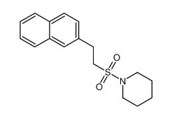 1346254-75-8 1-((2-(naphthalen-2-yl)ethyl)sulfonyl)piperidine