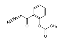 ortho-acetoxy-ω-diazoketophenone 41997-32-4