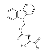 9H-芴-9-基甲基 [(2R)-1-氯-1-氧代-2-丙基]氨基甲酸酯