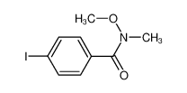 4-iodo-N-methoxy-N-methylbenzamide 187617-01-2
