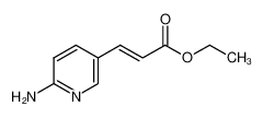 ethyl (E)-3-(6-aminopyridin-3-yl)prop-2-enoate 96%