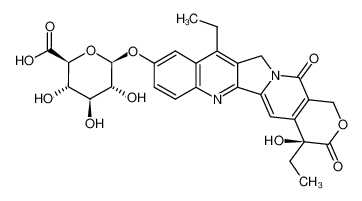 (4S)-4,11-二乙基-3,4,12,14-四氢-4-羟基-3,14-二氧代-1H-吡喃并[3',4':6,7]吲哚嗪并[1,2-b]喹啉-9-基-beta-D-吡喃葡糖苷酸