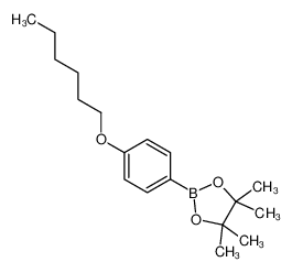 2-(4-hexoxyphenyl)-4,4,5,5-tetramethyl-1,3,2-dioxaborolane