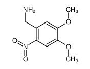 (4,5-dimethoxy-2-nitrophenyl)methanamine 123330-73-4