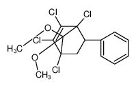 1,2,3,4-tetrachloro-7,7-dimethoxy-5-phenylbicyclo[2.2.1]hept-2-ene 40001-95-4