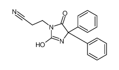 3-(2,5-dioxo-4,4-diphenylimidazolidin-1-yl)propanenitrile