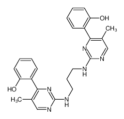 92736-13-5 structure, C25H26N6O2