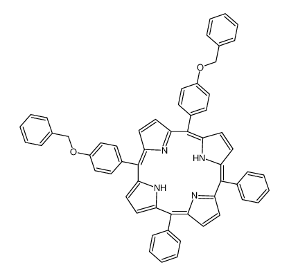 105956-81-8 5,10-diphenyl-15,20-bis[4-(benzyloxy)phenyl]porphine