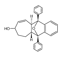 (8R)- and (8S)-(5α,5aα,10aβ,11α)-5,11-epoxy-5a,6,7,8,10a,11-hexahydro-5,11-diphenyl-5H-cyclohepta(b)naphthalen-8-ol 87598-34-3