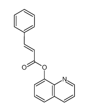 trans-cinnamic acid 8-hydroxyquinolinyl ester 798572-96-0