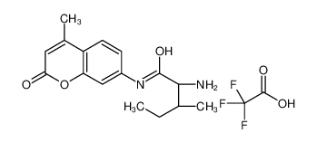 H-L-异亮氨酰-7-氨基-4-甲基香豆素三氟乙酸盐
