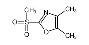 62124-63-4 4,5-dimethyl-2-methylsulfonyl-1,3-oxazole