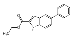 ethyl 5-phenyl-1H-indole-2-carboxylate 66616-69-1