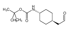 反式-2-[4-[(叔丁基氧羰基)氨基]环己基]乙醛