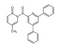 89478-71-7 1-(4,6-diphenylpyridine-2-carbonyl)-5-methylpyridin-2-one