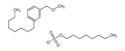1-octyl-3-(methoxymethyl)pyridinium octyl sulfate 1257394-01-6