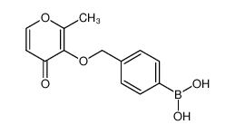 4-(((2-methyl-4-oxo-4H-pyran-3-yl)oxy)methyl)phenylboronic acid 1325206-83-4