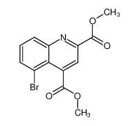 dimethyl 5-bromoquinoline-2,4-dicarboxylate 438590-09-1