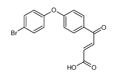 4-[4-(4-bromophenoxy)phenyl]-4-oxobut-2-enoic acid 88112-93-0