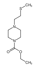 ethyl 4-(2-methylsulfanylethyl)piperazine-1-carboxylate 88708-36-5
