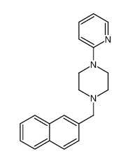 1-(naphthalen-2-ylmethyl)-4-pyridin-2-ylpiperazine 57987-79-8