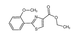 ethyl 2-(2-methoxyphenyl)-1,3-thiazole-4-carboxylate 115299-16-6