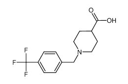 1-(4-TRIFLUOROMETHYL-BENZYL)-PIPERIDINE-4-CARBOXYLIC ACID HYDROCHLORIDE 732256-85-8