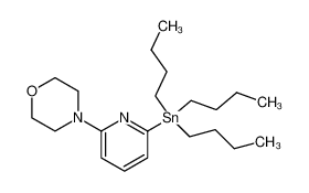 4-[6-(三丁基锡)-2-吡啶]吗啉
