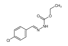 ethyl N-[(4-chlorophenyl)methylideneamino]carbamate 3206-35-7