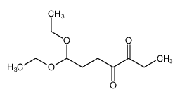 4,5-dioxo-heptanal-diethylacetal 110358-67-3