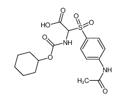 41142-21-6 structure, C17H22N2O7S