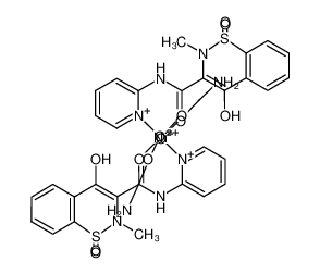 807317-62-0 structure, C34H34N8NiO12S2++